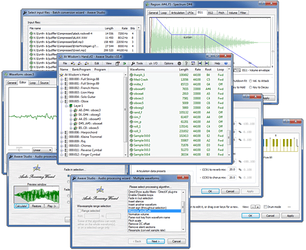 Awave Studio Screenshot